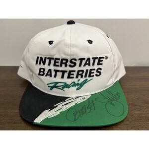 Bobby Labonte Signed Autographed Racing NASCAR #18 Interstate Batteries Hat Cap